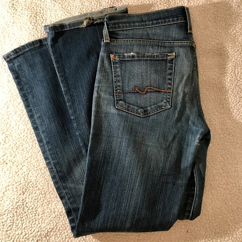 7 for all mankind jeans - size 28 - Picture 2 of 4